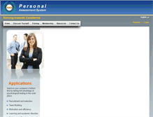 Tablet Screenshot of pascentre.com